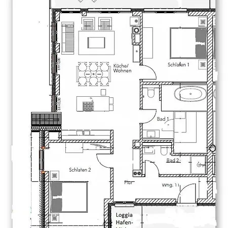 Appartement Seestern Im Molenhuus Olpenitz